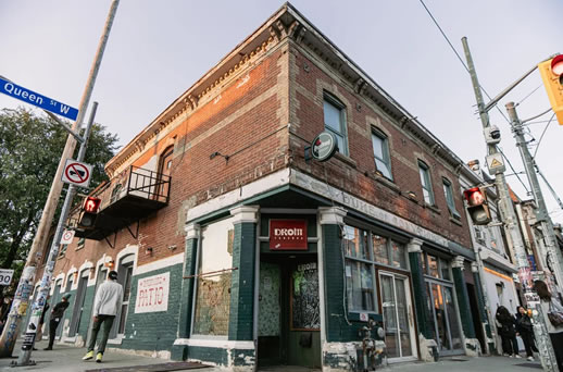DROM Taberna, music venue in Toronto, at 458 Queen St W
