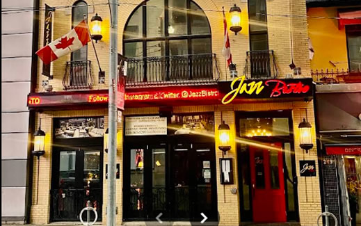 Jazz Bistro, music venue in Toronto, at 251 Victoria St