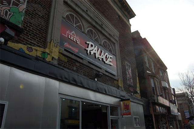 Lee's Palace, music venue in Toronto, at 529 Bloor St W