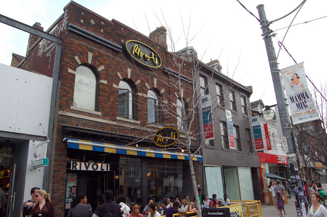 Rivoli, music venue in Toronto, at 334 Queen St W