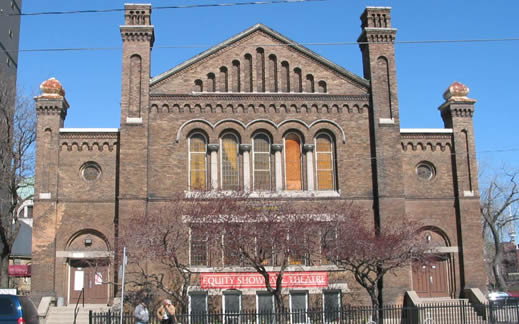 St Anne's Hall, music venue in Toronto, at 651 Dufferin St
