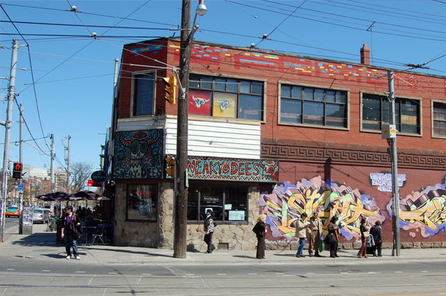 Sneaky Dee's, music venue in Toronto, at 431 College St