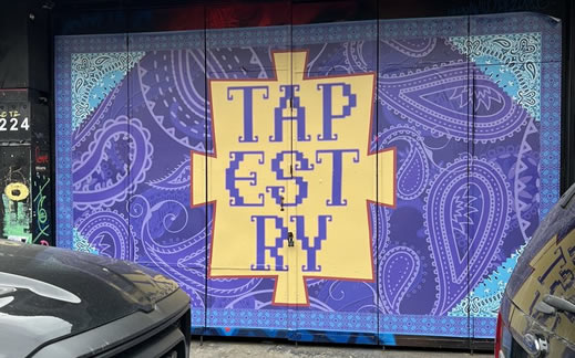 Tapestry, music venue in Toronto, at 224 Augusta Ave