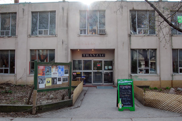 Tranzac Club, music venue in Toronto, at 292 Brunswick Ave